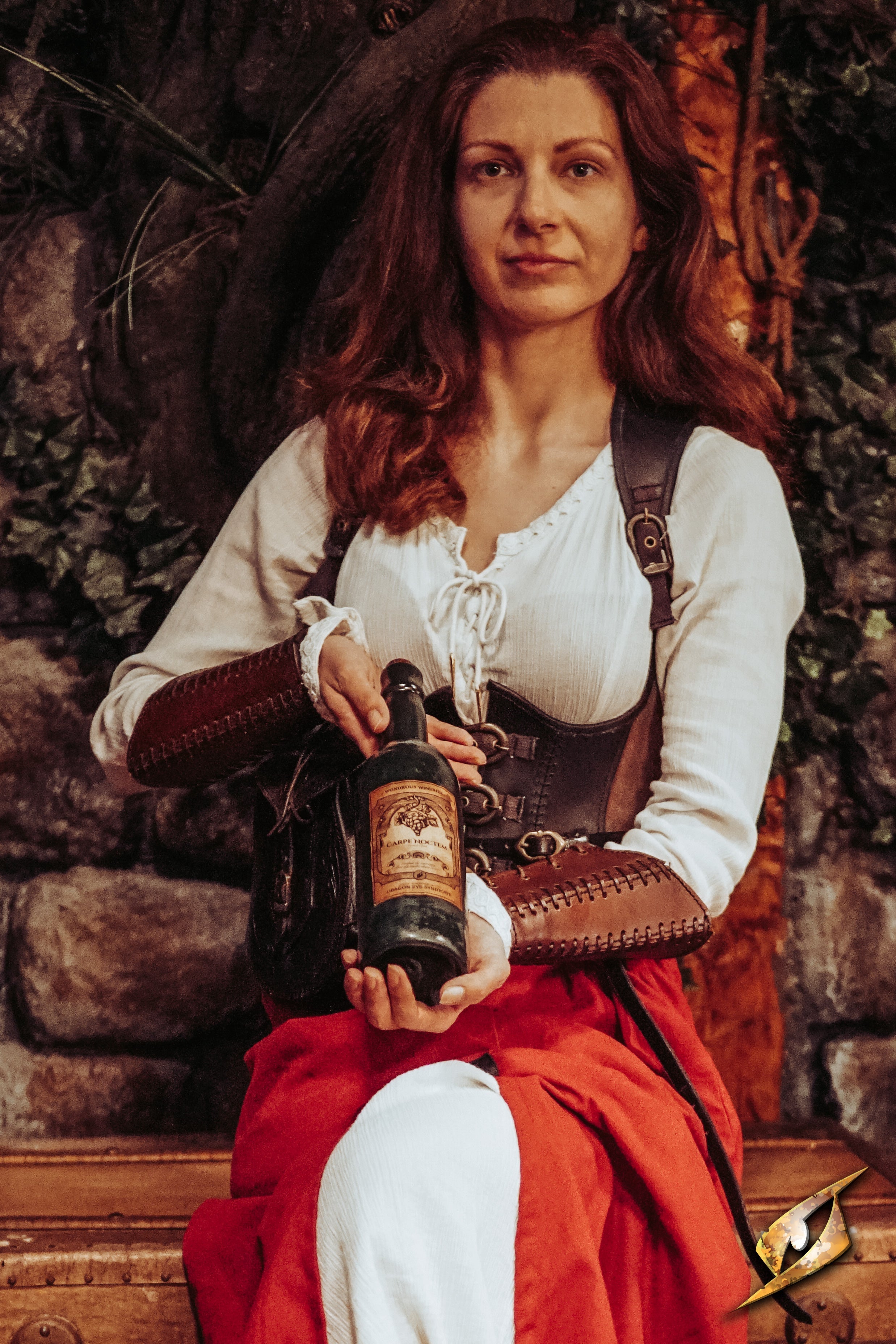Wine Bottle - “Carpe Noctem"