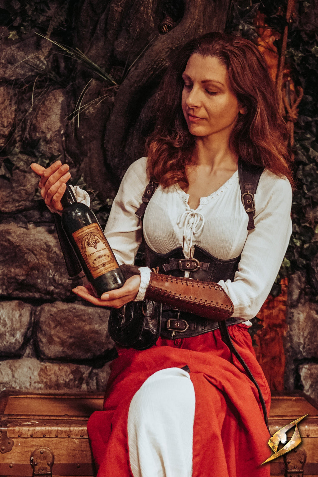 Wine Bottle - “Carpe Noctem"